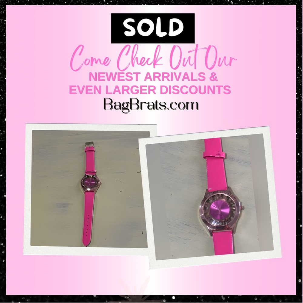 SOLD- New Marc Jacobs Henry Skeleton Watch - Picture 1 of 6